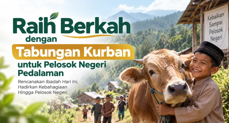 Wujudkan Kurban Terencana, Sentuh Keluarga Pedalaman yang Menanti
